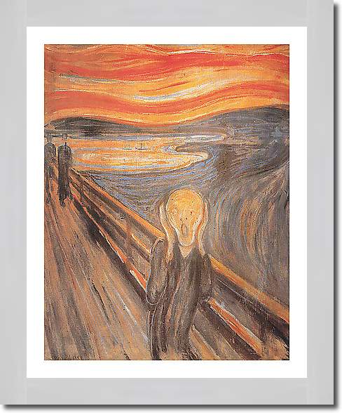 The Scream von Edvard Munch