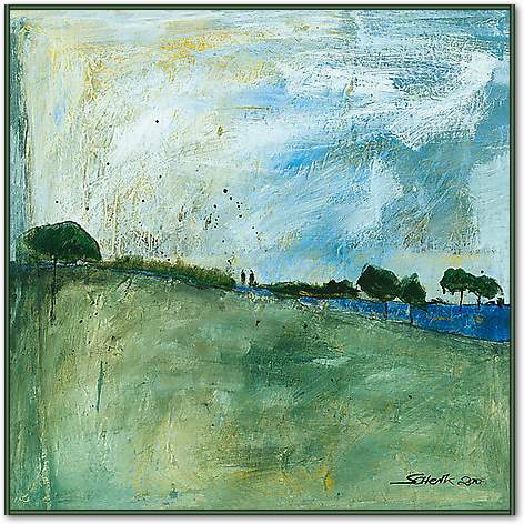 Blue Landscape von Scherk,Gabriele