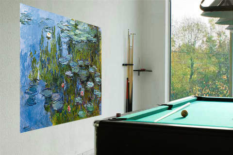 Seerosen (Nympheas) von Monet,Claude
