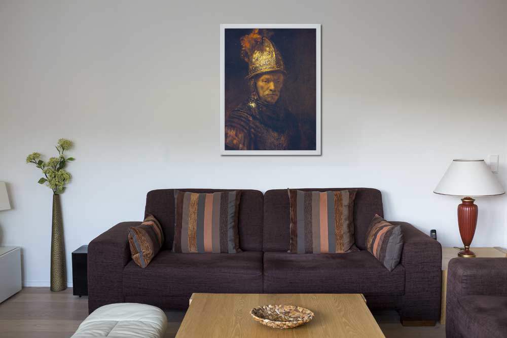 Der Mann mit dem Goldhelm von van Rijn,Rembrandt