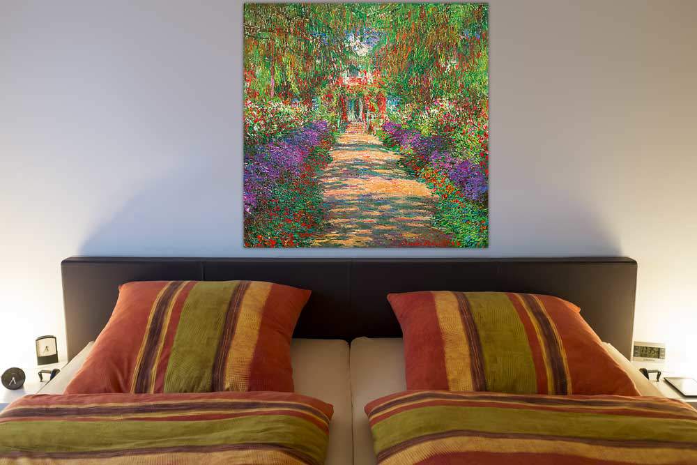 Garten in Giverny von Monet,Claude