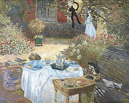 Le Déjeuner 1872 von Monet,Claude