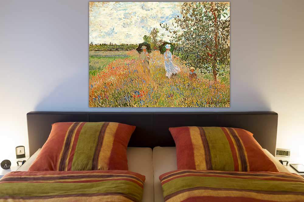 Spaziergang bei Argenteuil von Monet,Claude