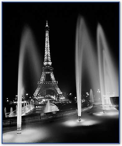 Eiffel Tower Fountains von Butcher,Dave