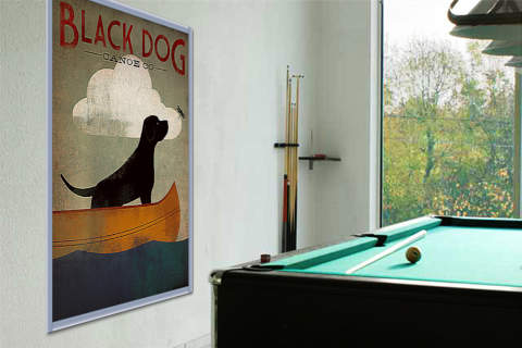 Black Dog Canoe von Fowler, Ryan