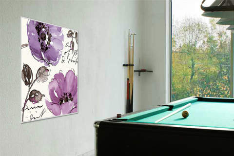 Floral Waltz Plum II von Pela Studio, 