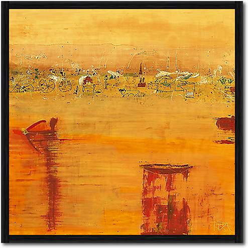 Orange Landscape von Richter-Armgart, Rose