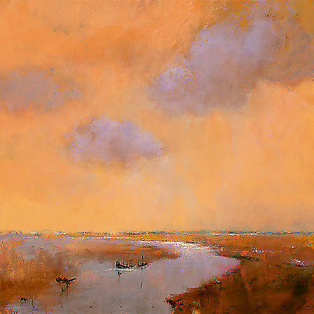 Evening Sky von Groenhart, Jan