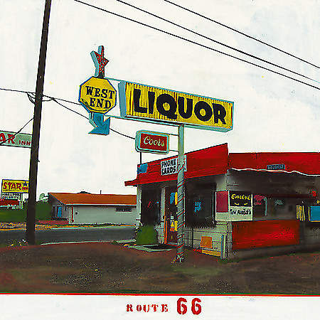Route 66 - West End Liquor von Olukman, Ayline
