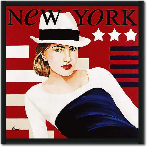 Femme New York von Bernard, Anne