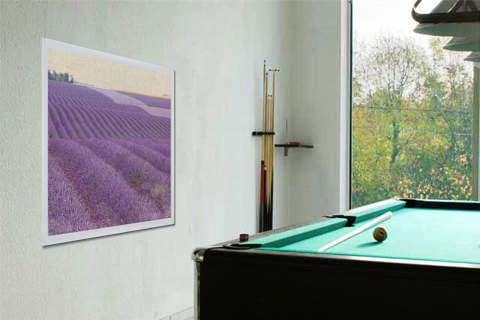 Lavender on Linen 1 von Bret Straehling