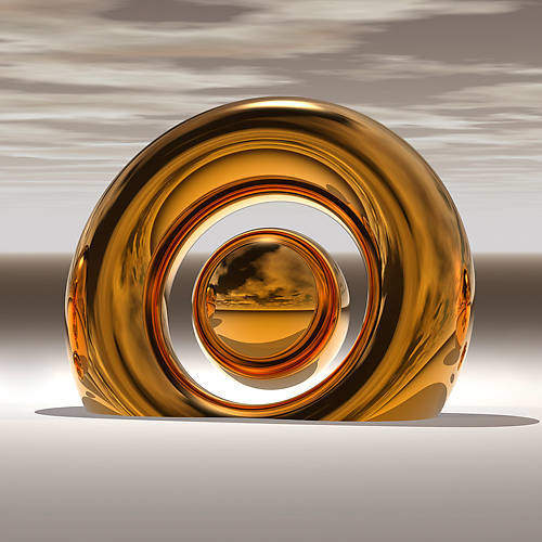 Golden Circle I von Peter Hillert