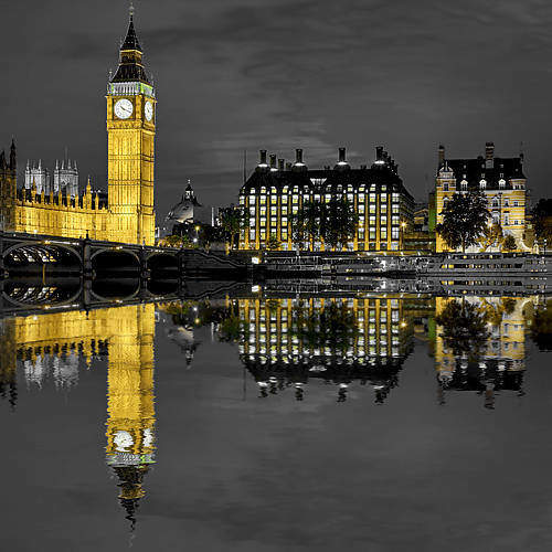 London Big Ben von Rolf Fischer