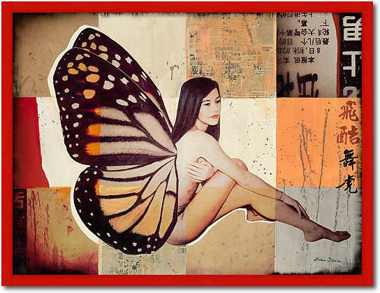 Butterfly II von Shirin Donia