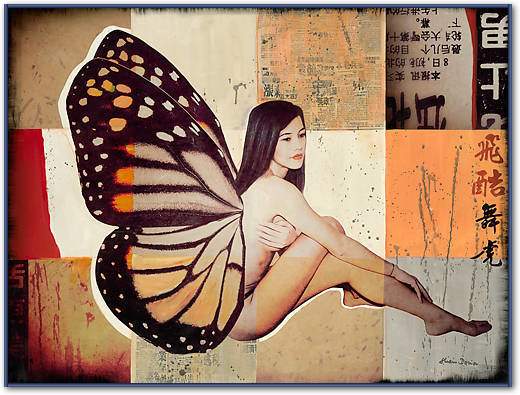 Butterfly II von Shirin Donia