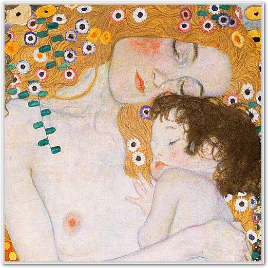 Le Tre Età Della Vita von Gustav Klimt