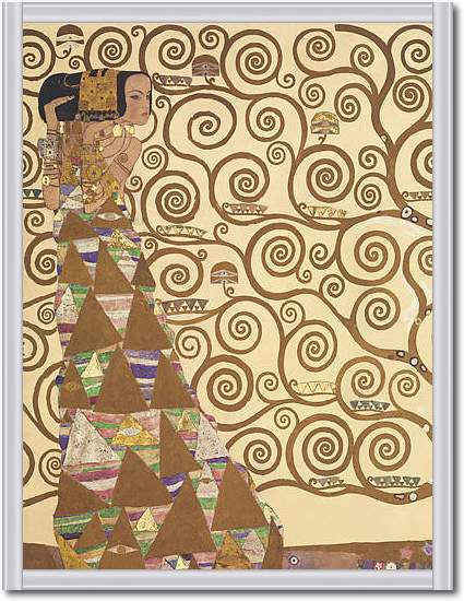 L´Attesa I von Gustav Klimt