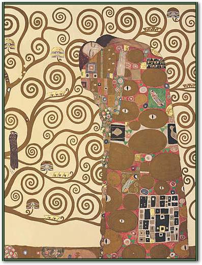 L´Abbraccio I von Gustav Klimt