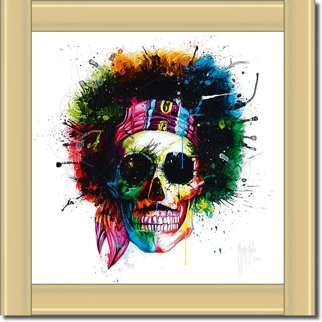 Woodstock Skull von Patrice Murciano
