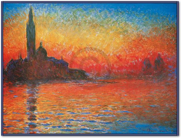 Crepuscolo                       von Claude Monet