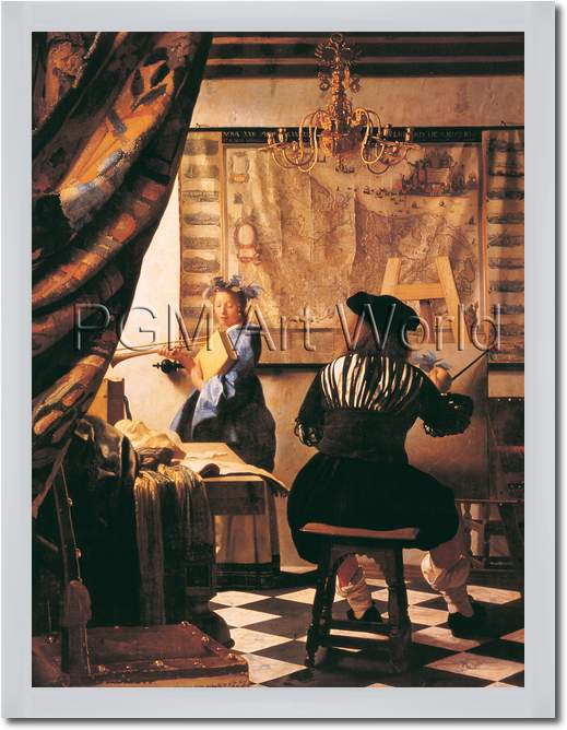 Die Malkunst                     von Johannes Vermeer