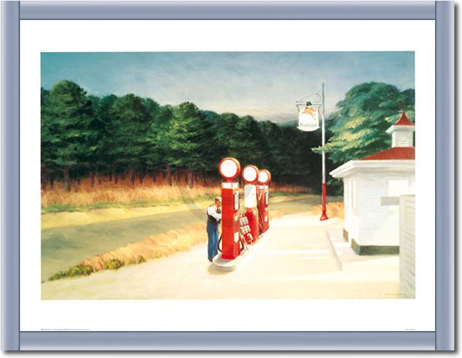Gas, 1940                        von Edward Hopper