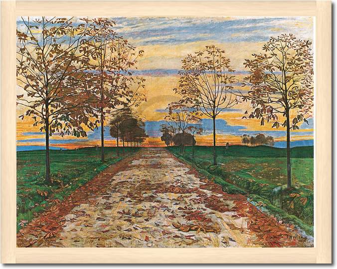 Herbstabend, 1892                von Ferdinand Hodler