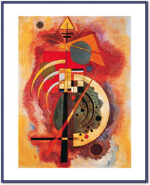 Hommage a Grohmann               von Wassily Kandinsky