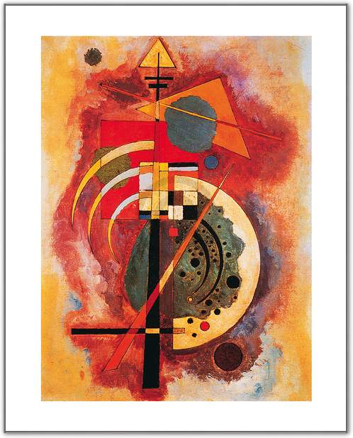 Hommage a Grohmann               von Wassily Kandinsky
