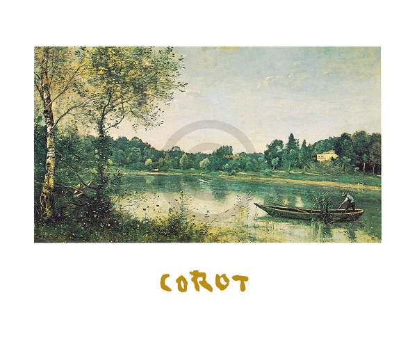 L'étang de ville d'Avray         von J.B.C. Corot