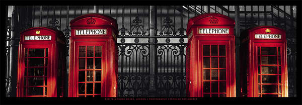 London-Red Telephone Boxes       von Stéphane Rey-Gorrez