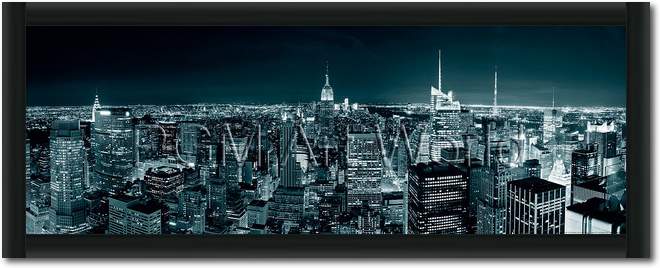 Manhatten Skyline at Night       von Shutterstock