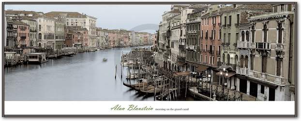 Morning on the Grand Canal       von Alan Blaustein