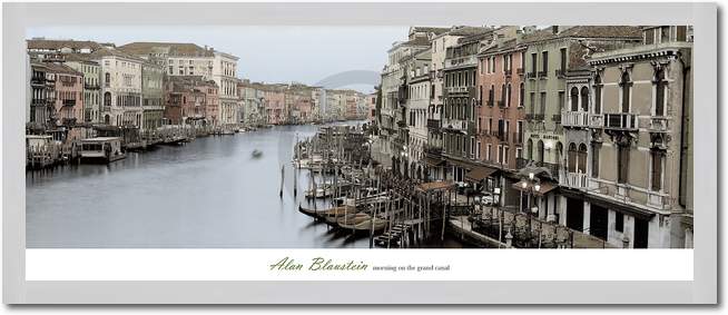 Morning on the Grand Canal       von Alan Blaustein