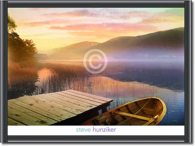 Morning on the Lake              von Steve Hunziker