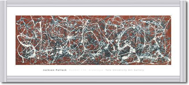 Number 13A: Arabesque            von Jackson Pollock