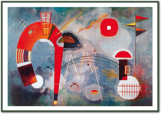 Rond et pointu                   von Wassily Kandinsky
