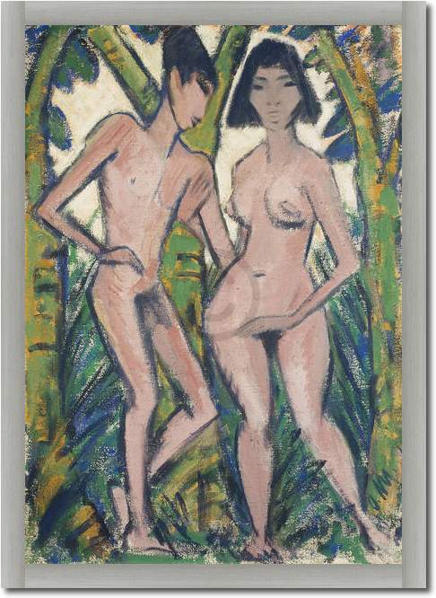 Adam und Eva                     von Otto Mueller