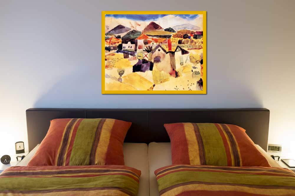 Ansicht von Saint Germain        von Paul Klee