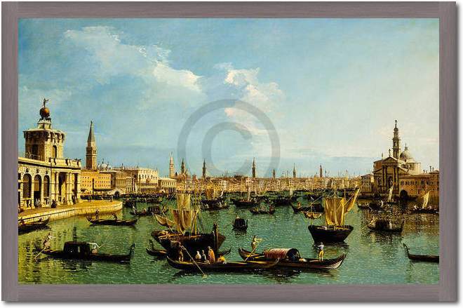 Bacino di San Marco, Venedig     von Canaletto