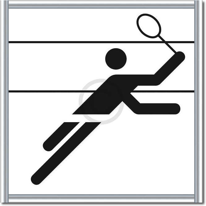 Badminton                        von Otl Aicher