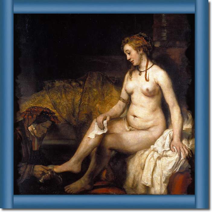 Bathseba im Bade                 von Van Rijn Rembrandt