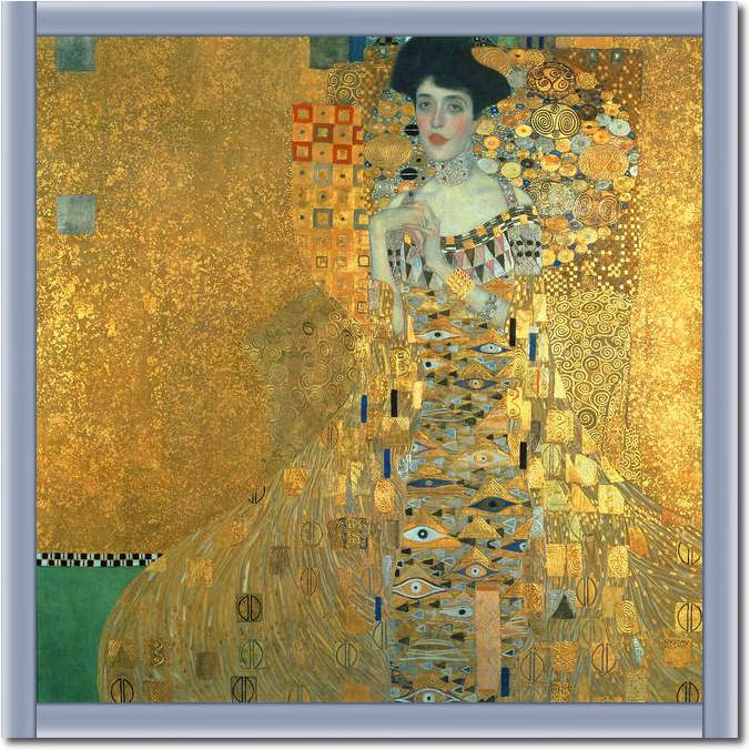 Bildnis der Adele Bloch-Bauer I  von Gustav Klimt