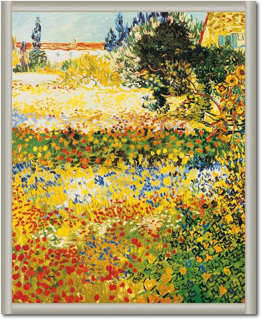 Blumengarten                     von Vincent Van Gogh