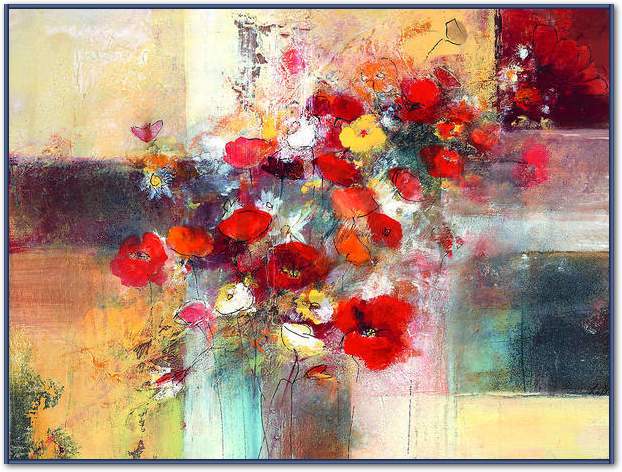 Blumenstrauss                    von Rose Lamparter
