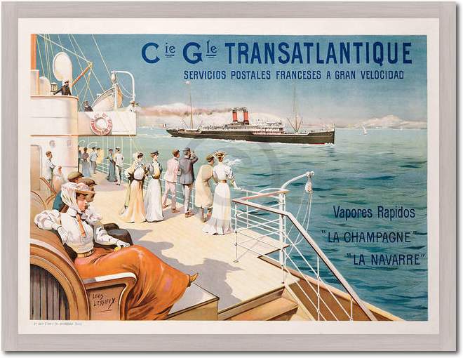 Cie. Gle. Transatlantique        von Ernest Louis Lessieux