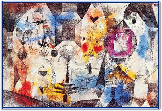 Concentrierter Roman             von Paul Klee