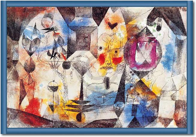 Concentrierter Roman             von Paul Klee