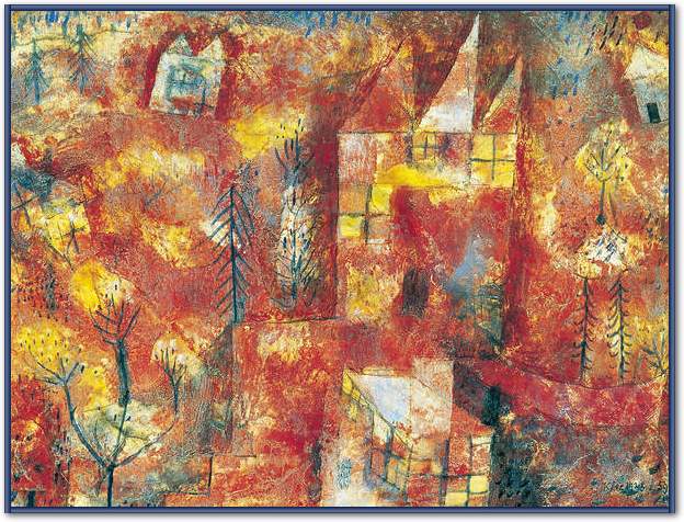 Das Kind in der Landschaft       von Paul Klee