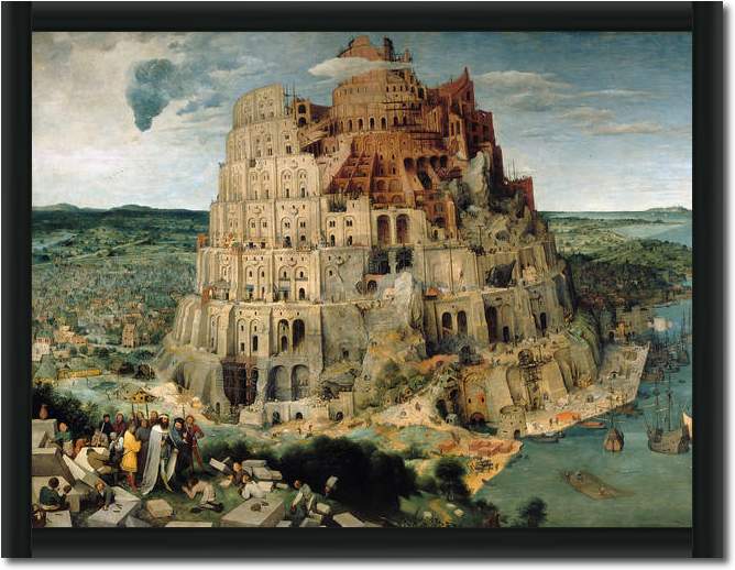 Der Turmbau von Babel            von Pieter d. Ä. Brueghel